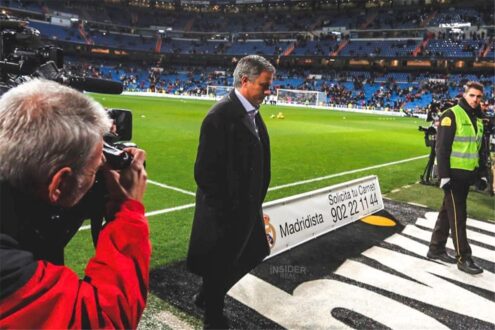 جوزيه مورينيو يوقع عقد تدريب ريال مدريد
