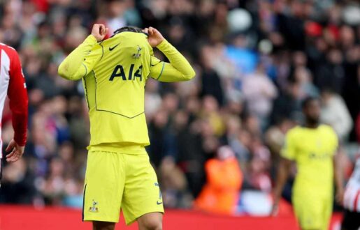 جيمس ماديسون لاعب توتنهام يعبر عن إحباطه