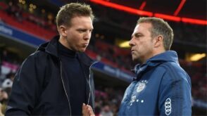 جوليان ناجلسمان مدرب منتخب ألمانيا يتحدث عن برشلونة وفليك