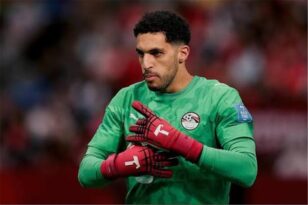 حارس مرمى الأهلي ومنتخب مصر مصطفى شوبير