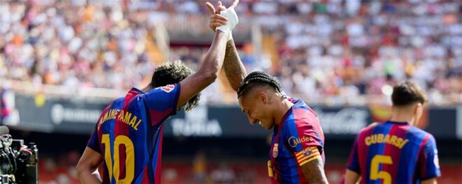 حكم مباراة برشلونة وفينورد في دوري أبطال أوروبا
