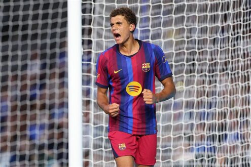 حمزة عبد الكريم لاعب برشلونة الشاب