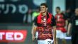 حمزة عبد الكريم لاعب منتخب مصر وبرشلونة يحتفل بهدف